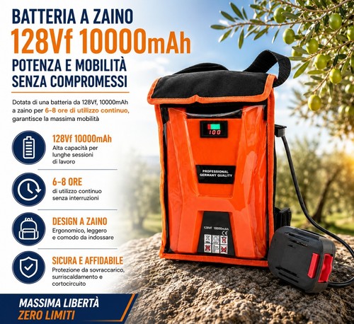 Batteria zaino oxford - batteria,